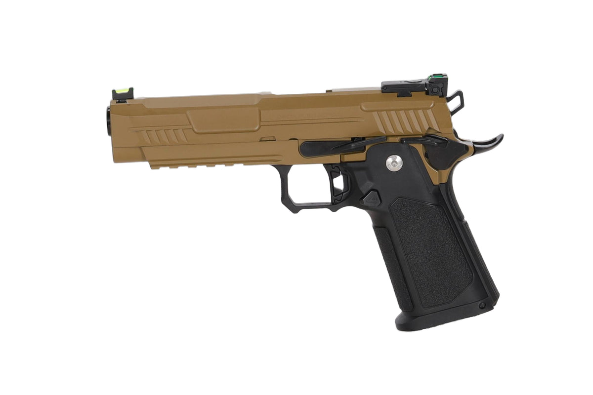 Arcturus Hi-Capa Vanguard 5" Gun GBB - Half-Tan