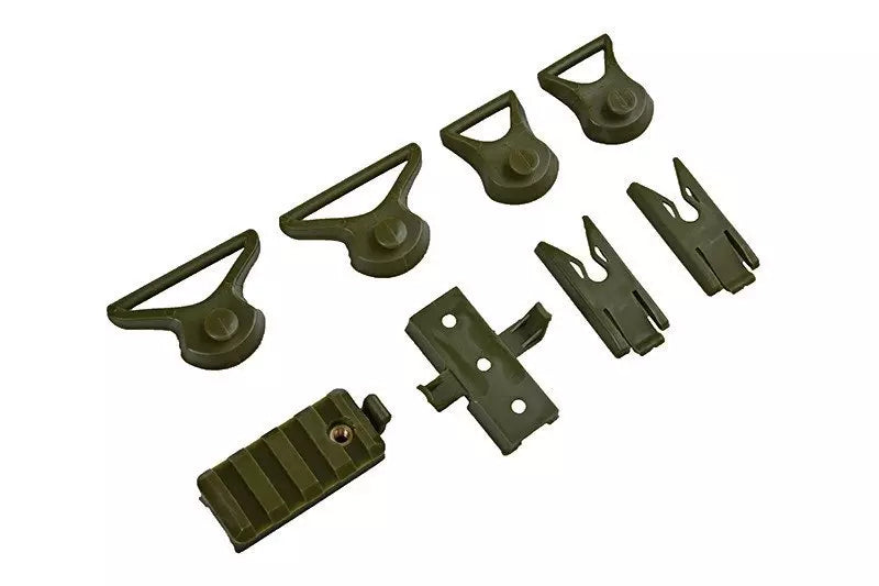 X-Shield FAST BJ helmet replica - olive