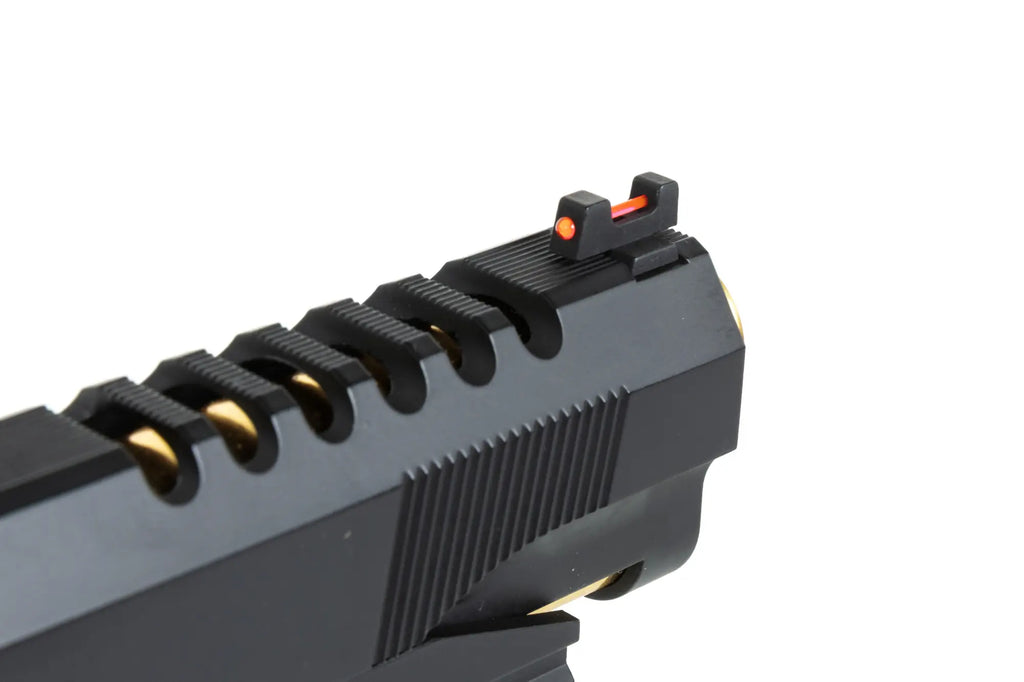 E&amp;C EC-2104 airsoft pistol Black and gold