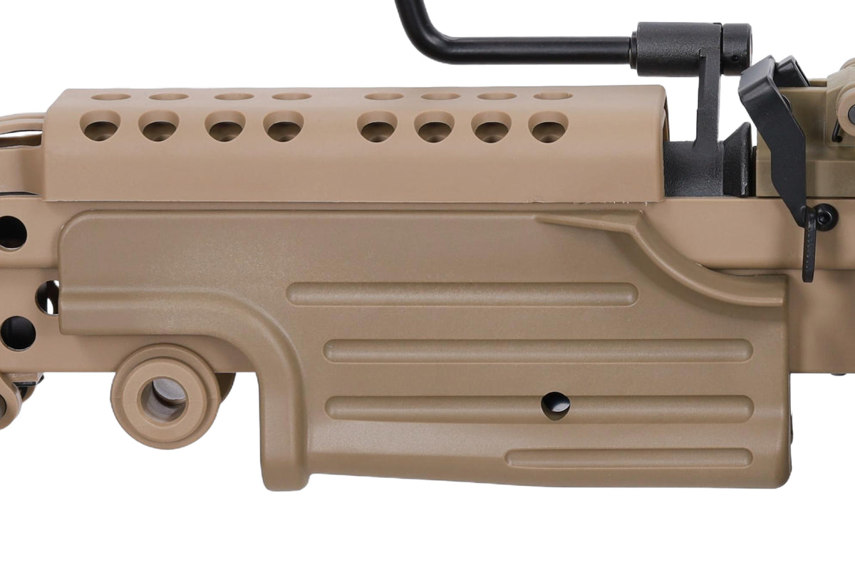 FN HERSTAL M249 MK2 CORE machine gun AEG -Tan