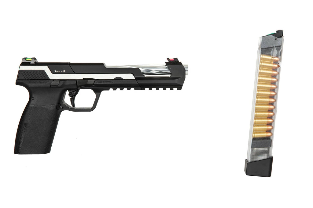 Piranha SL Pistol Replica - silver