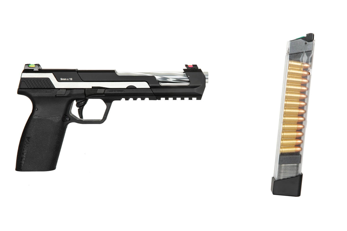 Piranha SL Pistol Replica - silver
