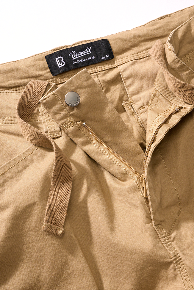 Brandit Adven Slim Fit Trousers Coyote Brown