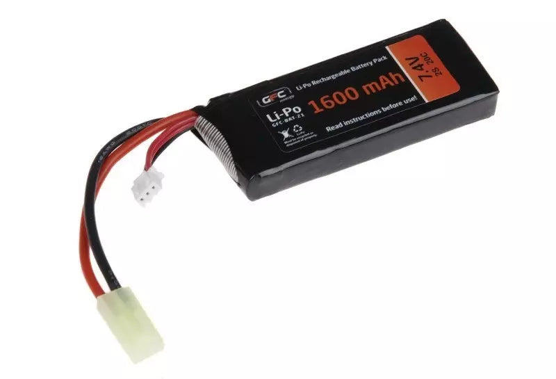 LiPo battery 7.4V 1600mAh 20/40C