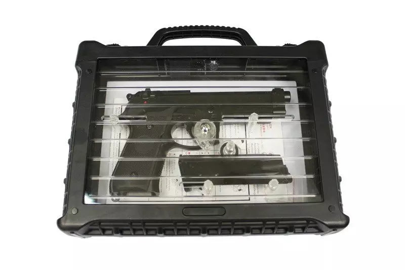 airsoft WE M9A1 v.2 pistol (LED Box) Black (OUTLET)