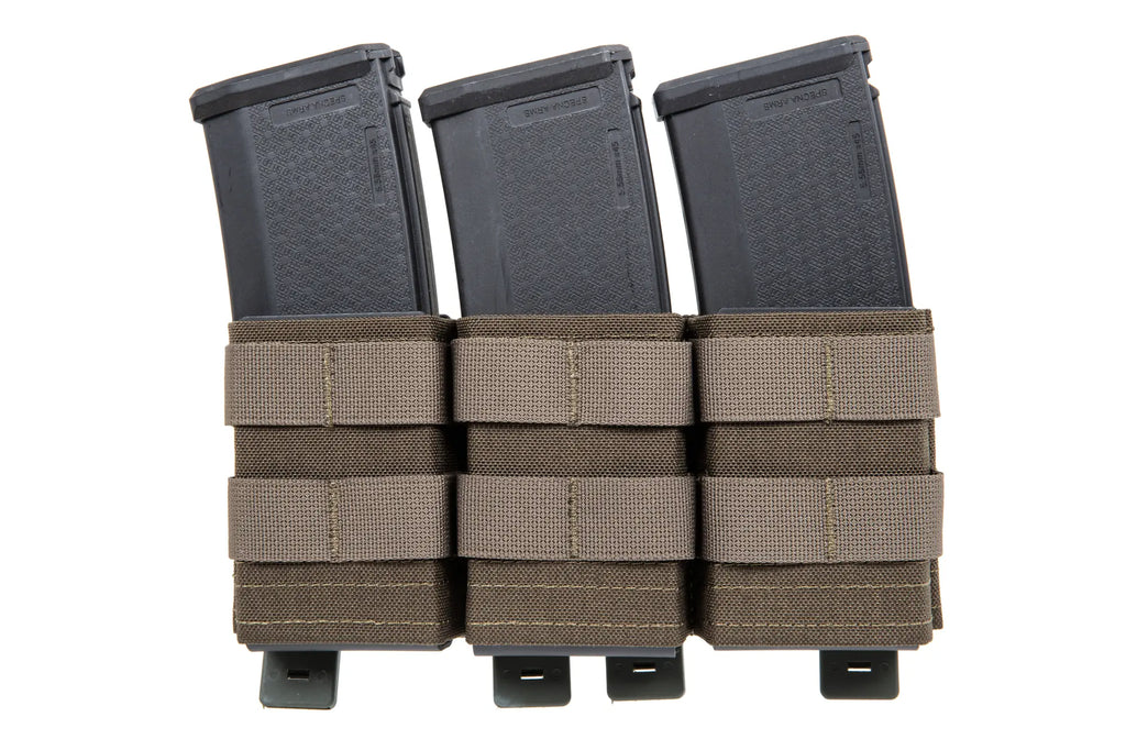Wosport Ranger Green triple rifle magazine pouch