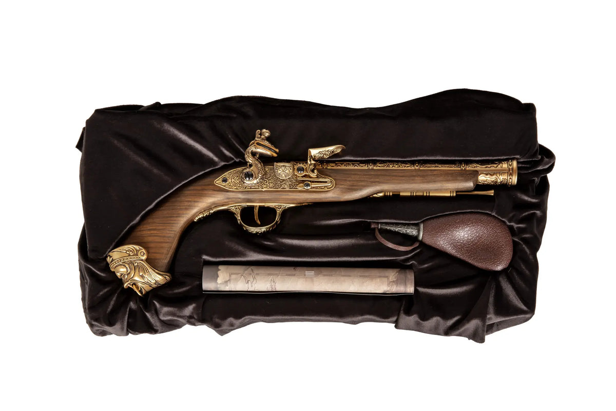Flintlock style pistol Green Gas