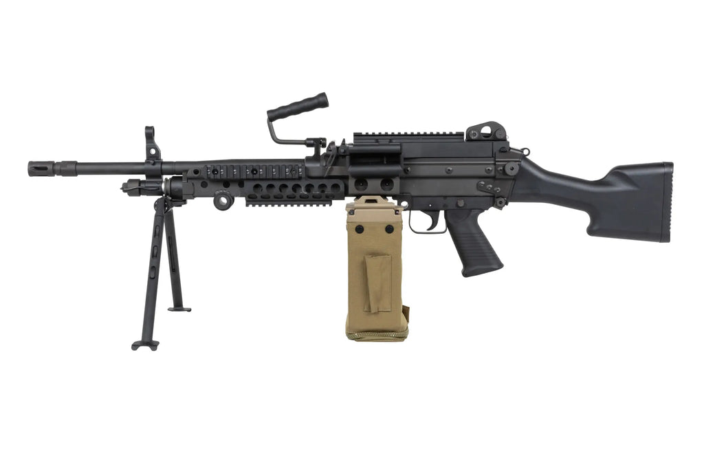 airsoft Vega Force Company MK48 MOD1 Premium Black Machine Gun