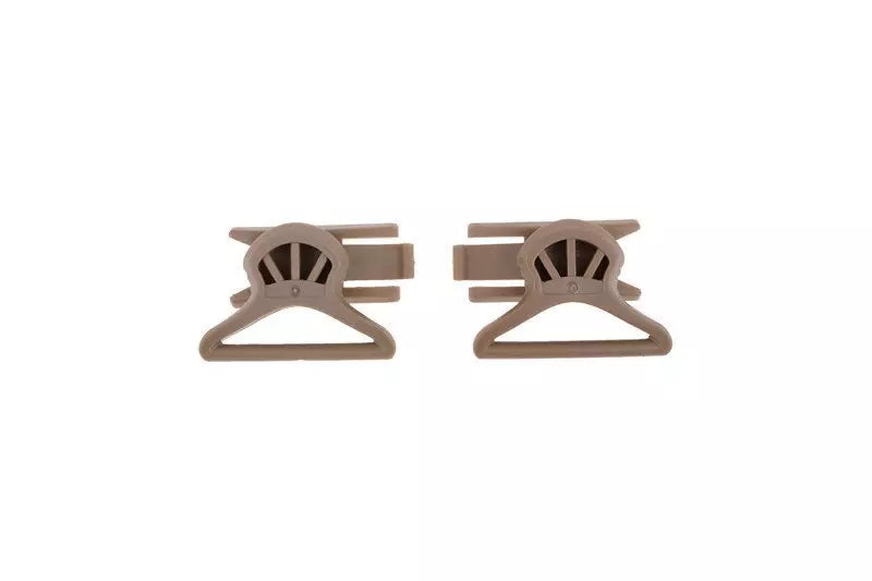 Goggle Swivel Clips (36mm)  - tan