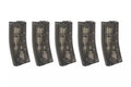 Set of 5 Transparent Mid-Cap 140 BB Magazines