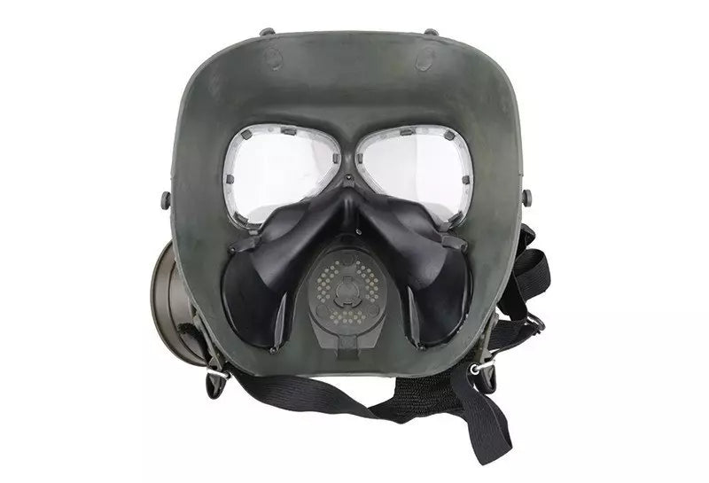 Sweat prevent mist fan mask - olive drab