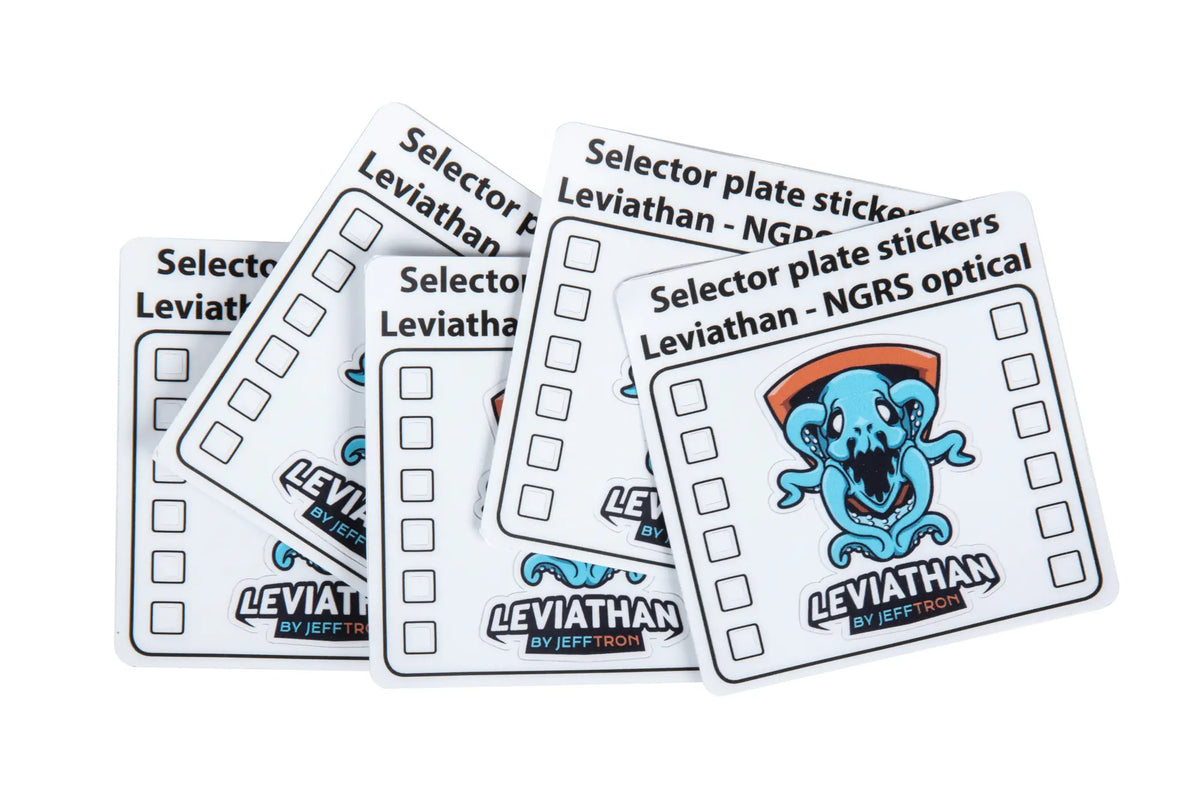 Jefftron Leviathan NGRS Optical ETU selector sticker set