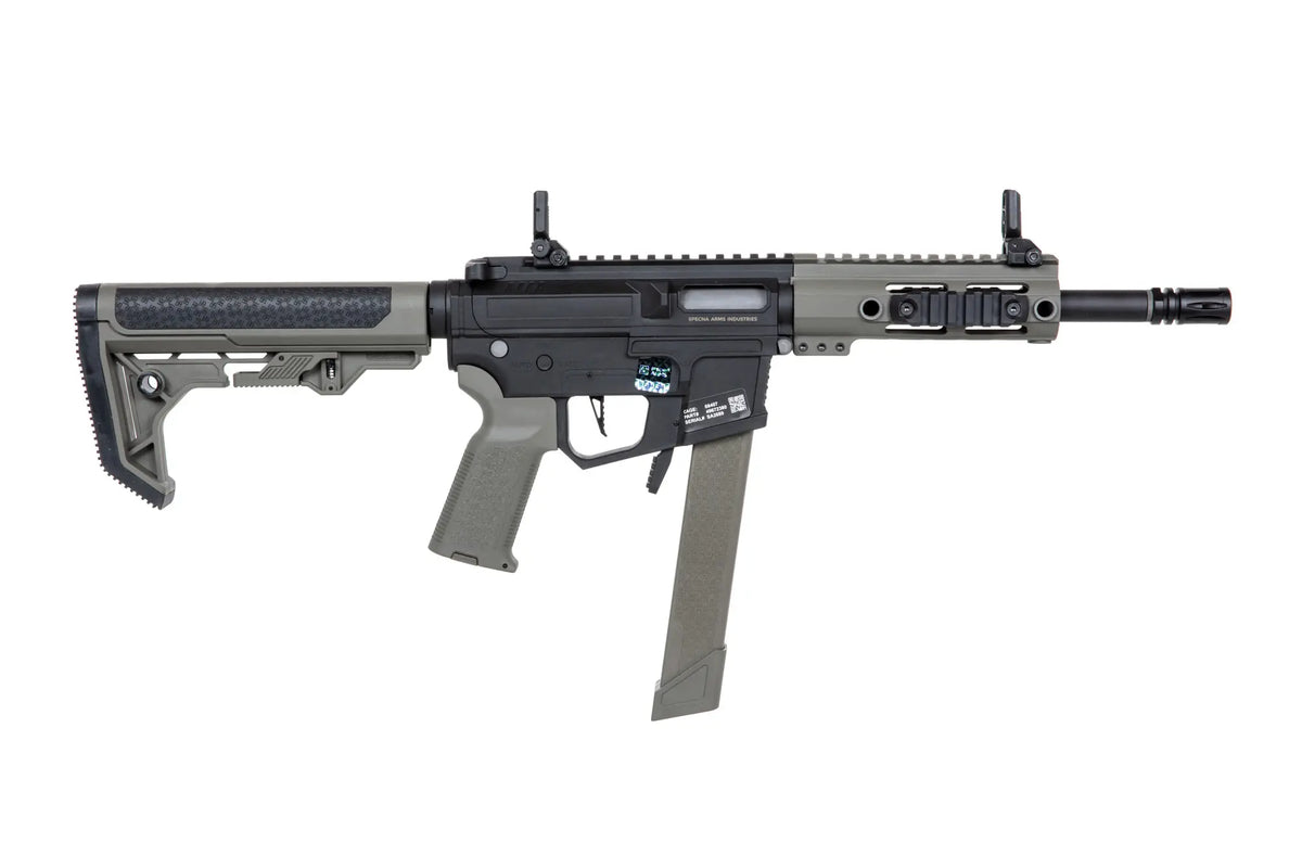 airsoft Specna Arms SA-FX01 FLEX™ HAL ETU™ Foliage Green submachine gun