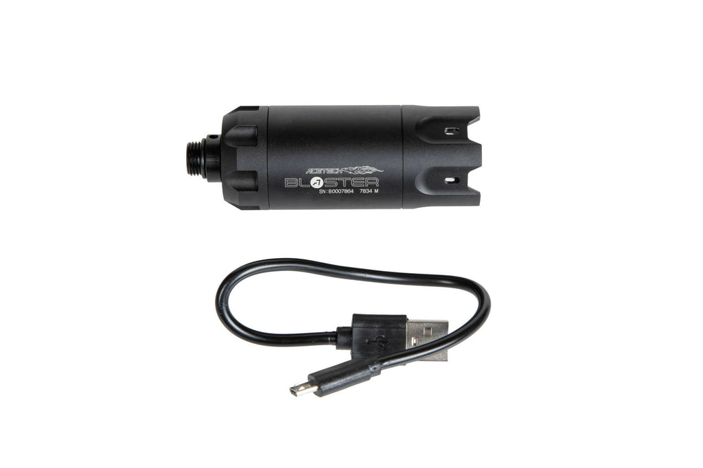 Blaster Tracer Unit sound silencer - black