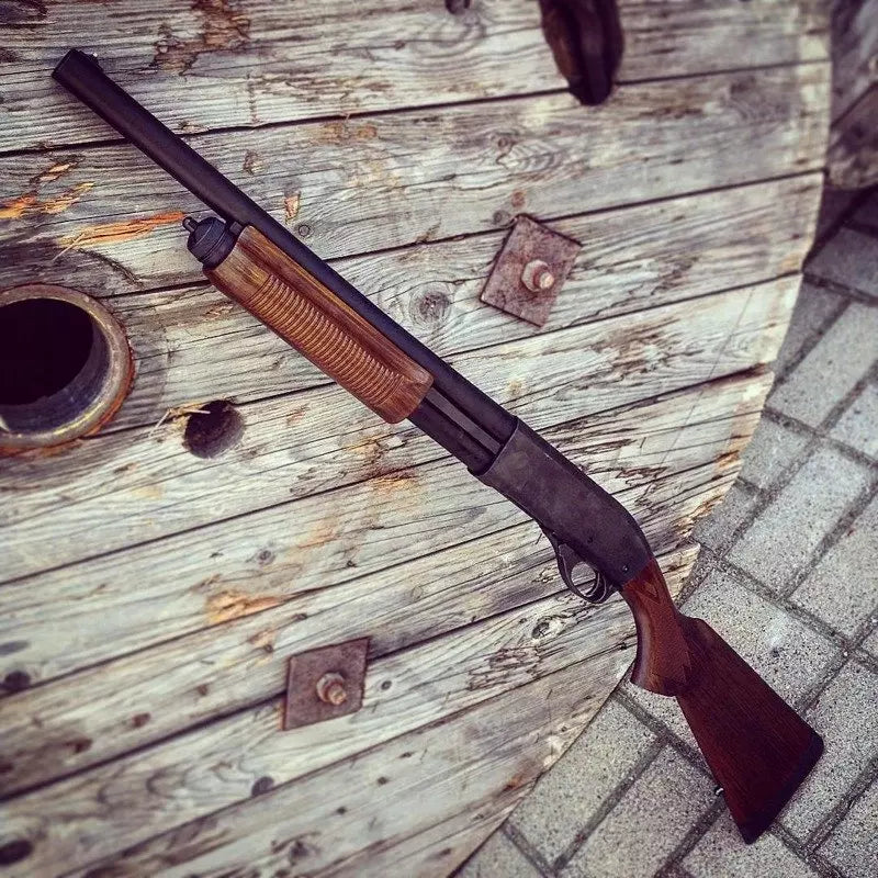 M870 Wood Stock Type shotairsoft gun