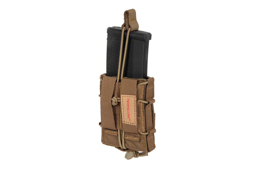 Regulowana pojedyncza ładownica na magazynek 5,56 - Coyote Brown