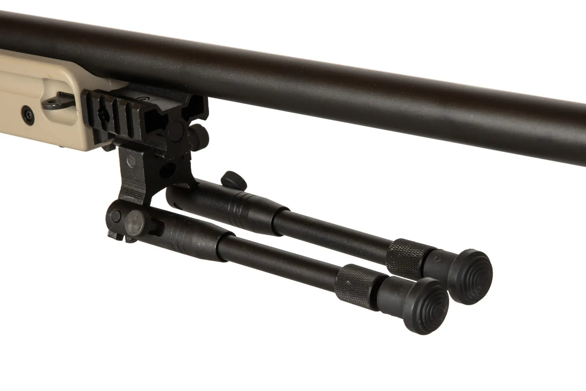 Warrior I Sniper Rifle Replica (with bipod and scope) - Tan