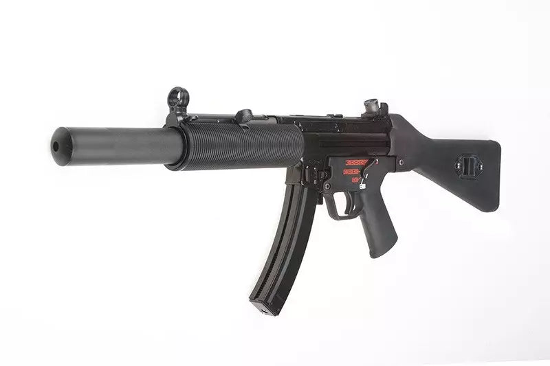 Apache SD1 Submachine Gun Replica (Fixed Stock Version) - Black