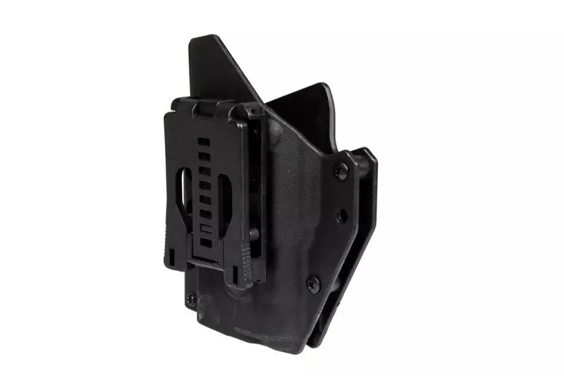 Tactical holster for G17L replicas with flashlight - black