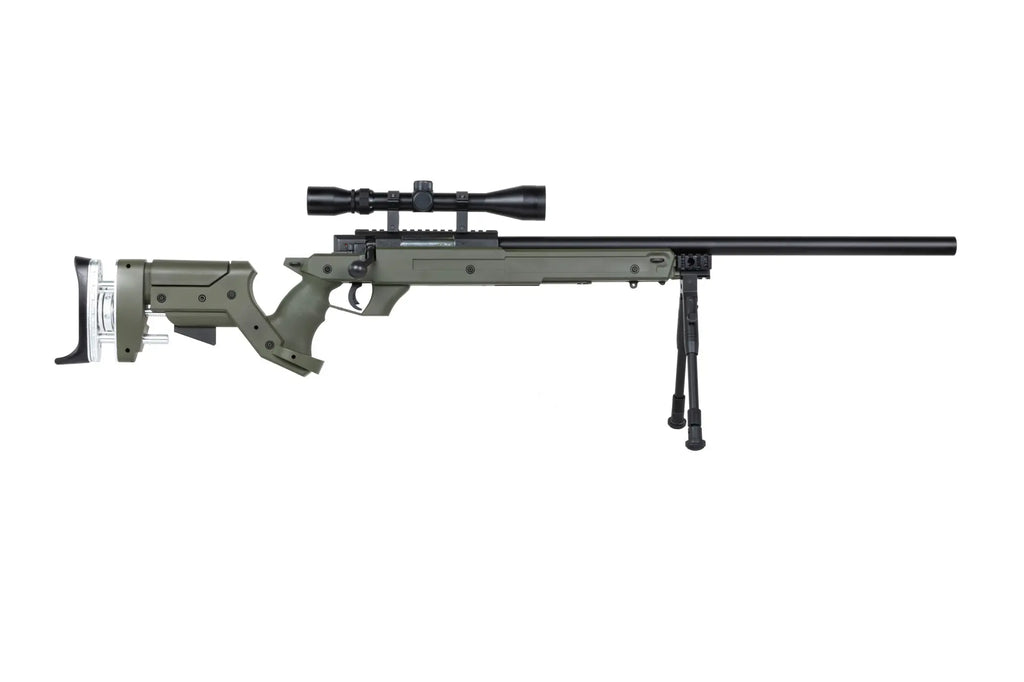 airsoft WELL MB05DG Sniper Rifle Olive