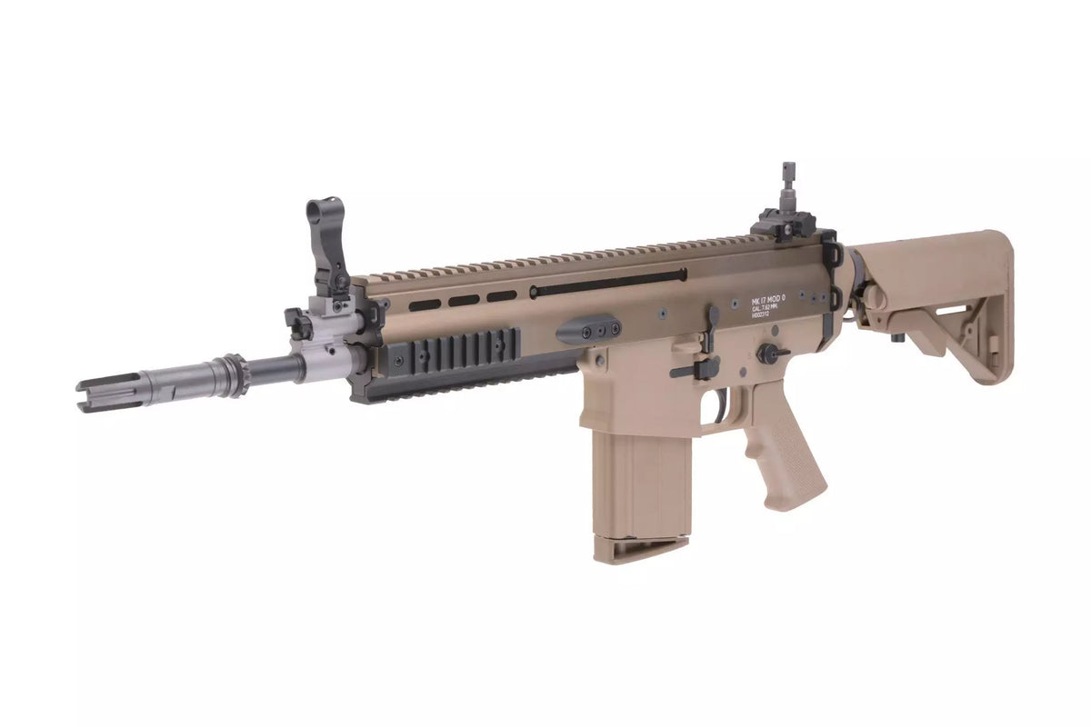 MK17 MOD 0 SF Open Bolt Carbine Replica - Tan