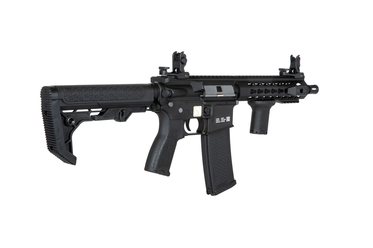 Specna Arms SA-E08 EDGE™ Kestrel™ ETU 1.14 J Light Ops Stock airsoft rifle Black