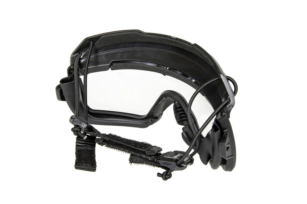 Tactical goggles 2 in 1 - Black