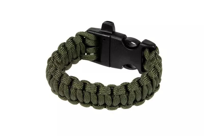 Survival Bracelet (Fastex) - Olive Drab