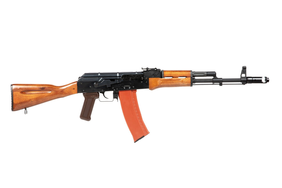 AK74 GBBR Real Wood Carbine Replica - Open Bolt