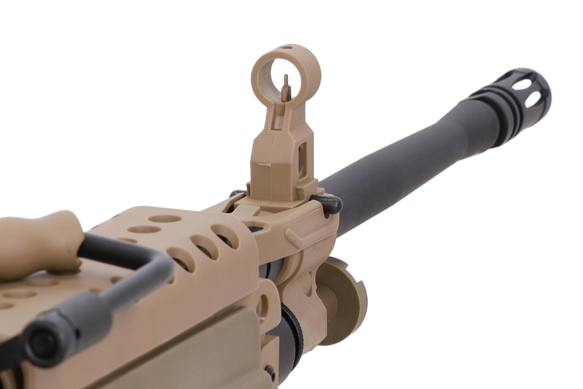 FN HERSTAL M249 MK2 CORE machine gun AEG -Tan