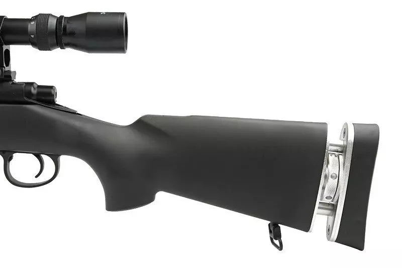 MB4405D sniper rifle replica with scope and bipod