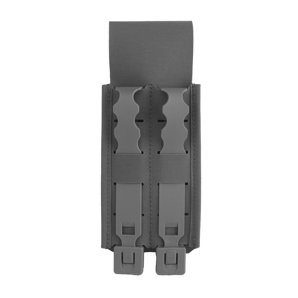 Wosport double magazine carrier Flip Pouchn Wolf Grey
