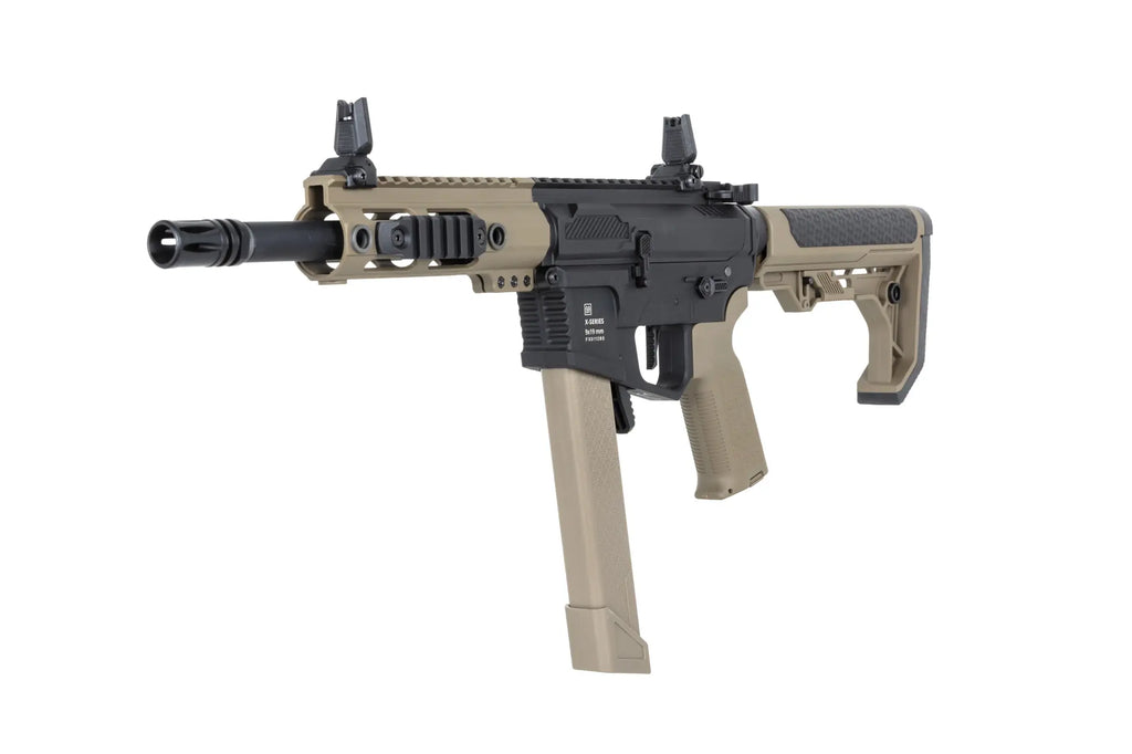 Specna Arms M4/AR15 SA-FX01 FLEX Gen.2 AEG Assault Rifle 9" – Half-Tan
