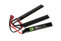LiPo battery 11.1V 1450mah 30C - Nunchuck Type - T-Connect (Deans)