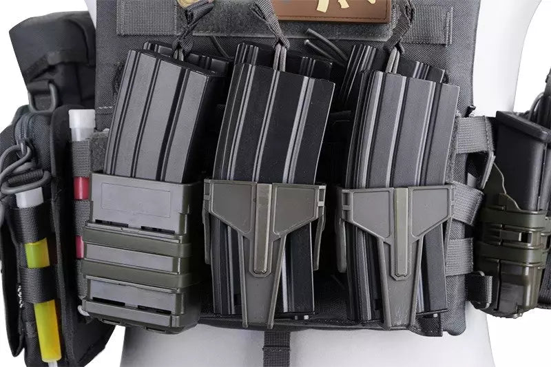 Open IV (MOLLE) 5.56 Magazine Pouch - Olive Drab