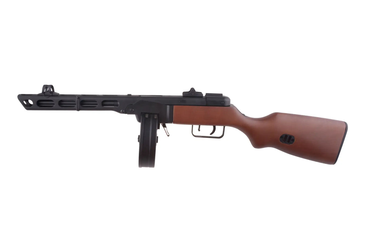 PPSH submachine airsoft gun - real wood (OUTLET)