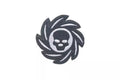Wheel Skull Patch