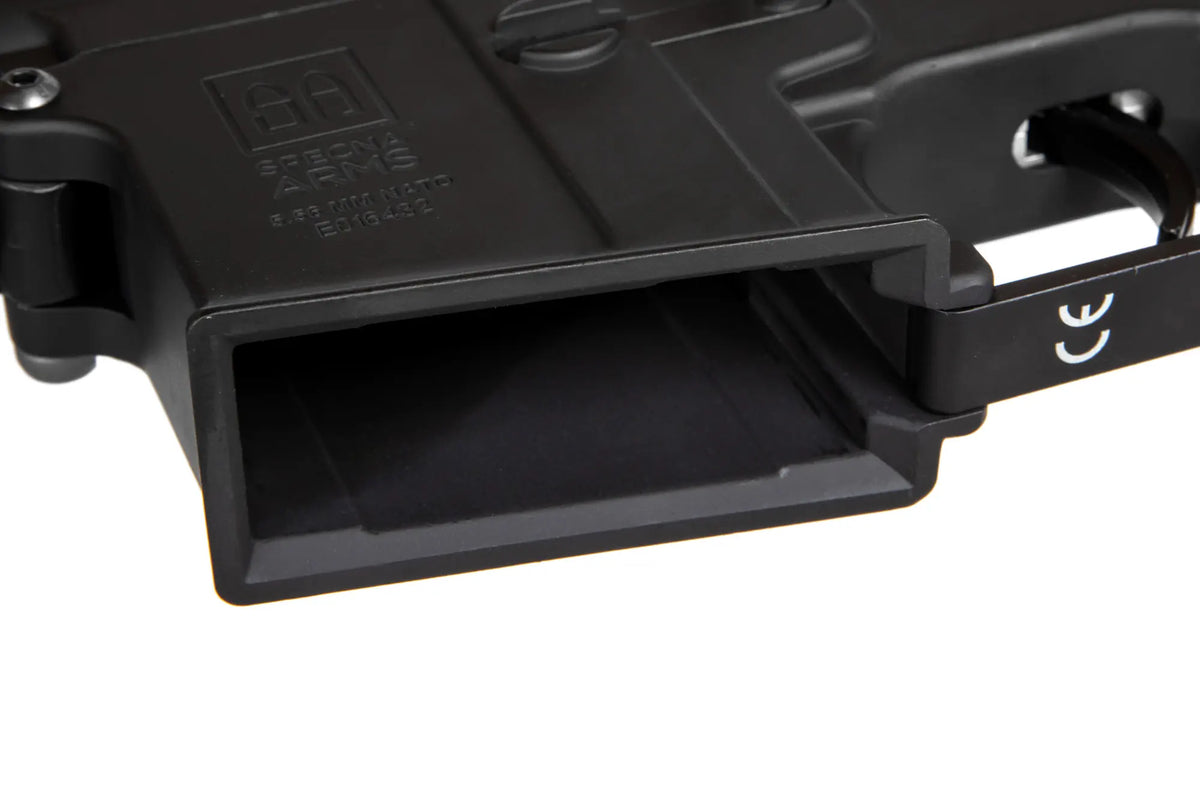 SA-E06-H EDGE™ Heavy Ops Stock HAL2™ Carbine Replica Black