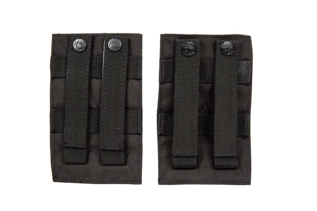 MOLLE Hook and Loop Panels - Black