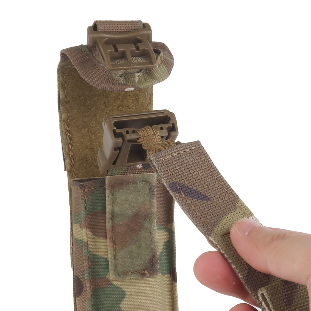 Wosport Quick Tourniquet Pouch Multicam for a cable tie pocket