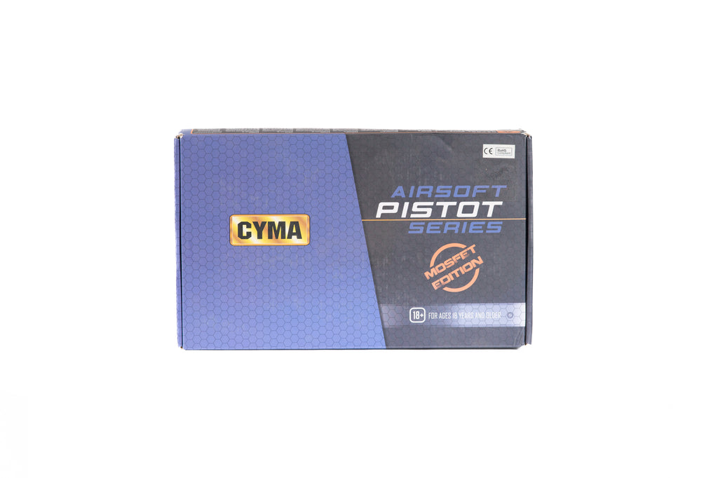 Electric Pistol Replica CM126S MOSFET Edition - Black (OUTLET)