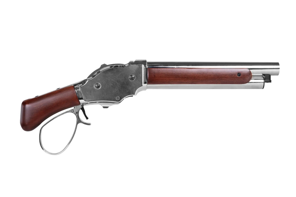 Golden Eagle M1887 Compact Wild Lever shotgun replica Silver