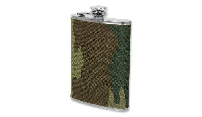 Mil-Tec - Hip Flask Woodland - 220 ml - 14521020-008