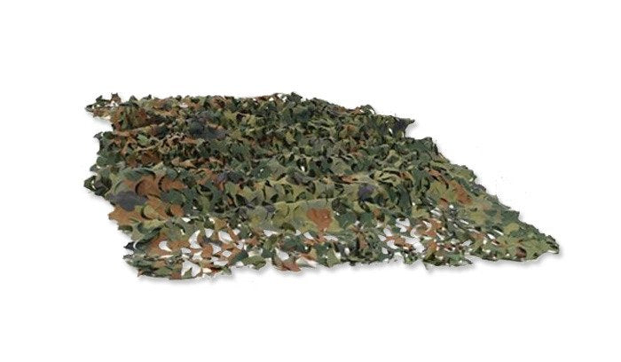 Mil-Tec - Camouflage Net Basic Light - 3 x 2.2 m - Polyester - Flecktarn - 14462021