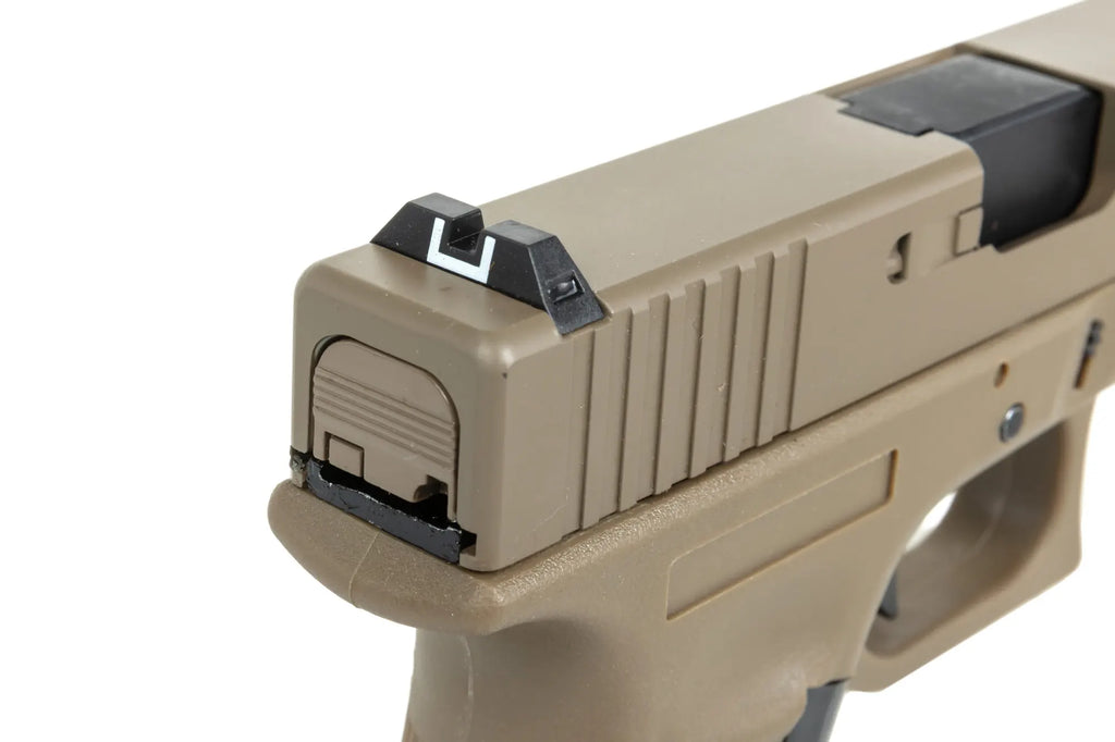 E&amp;C EC-1201 Tan airsoft pistol