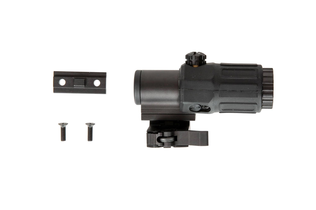 Magnifier 3x with Killflash Cover - Black