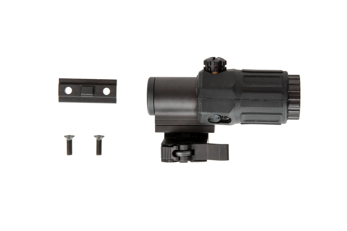 Magnifier 3x with Killflash Cover - Black