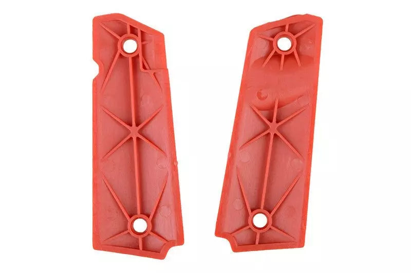 Colt 1911 Grip Side Linings  - Red