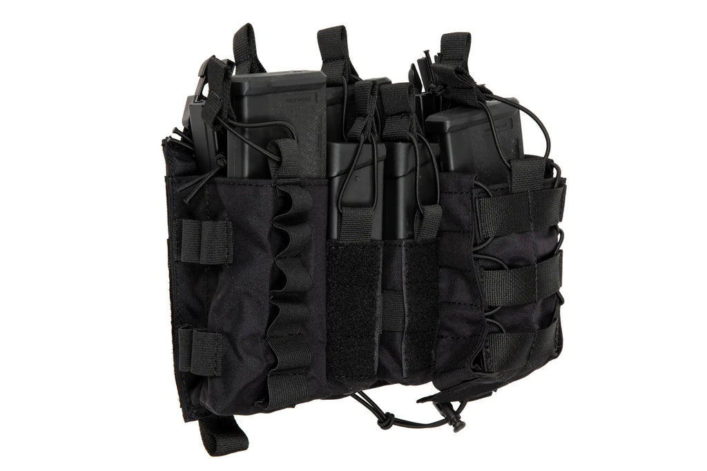 Inta waistcoat panel - Black