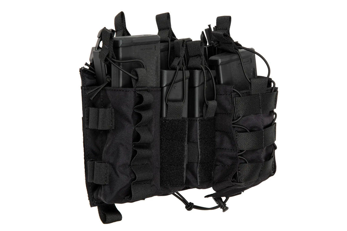 Inta waistcoat panel - Black